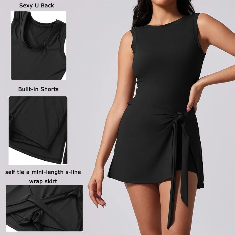 Romper with Skirt