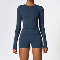 Navy Blue with sleeves