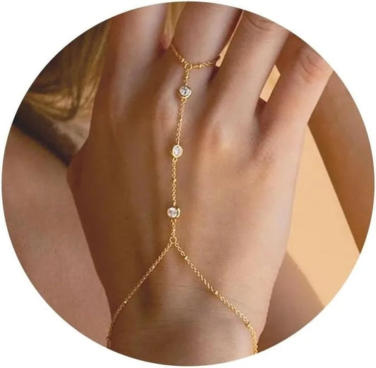 Gold Hand Chain